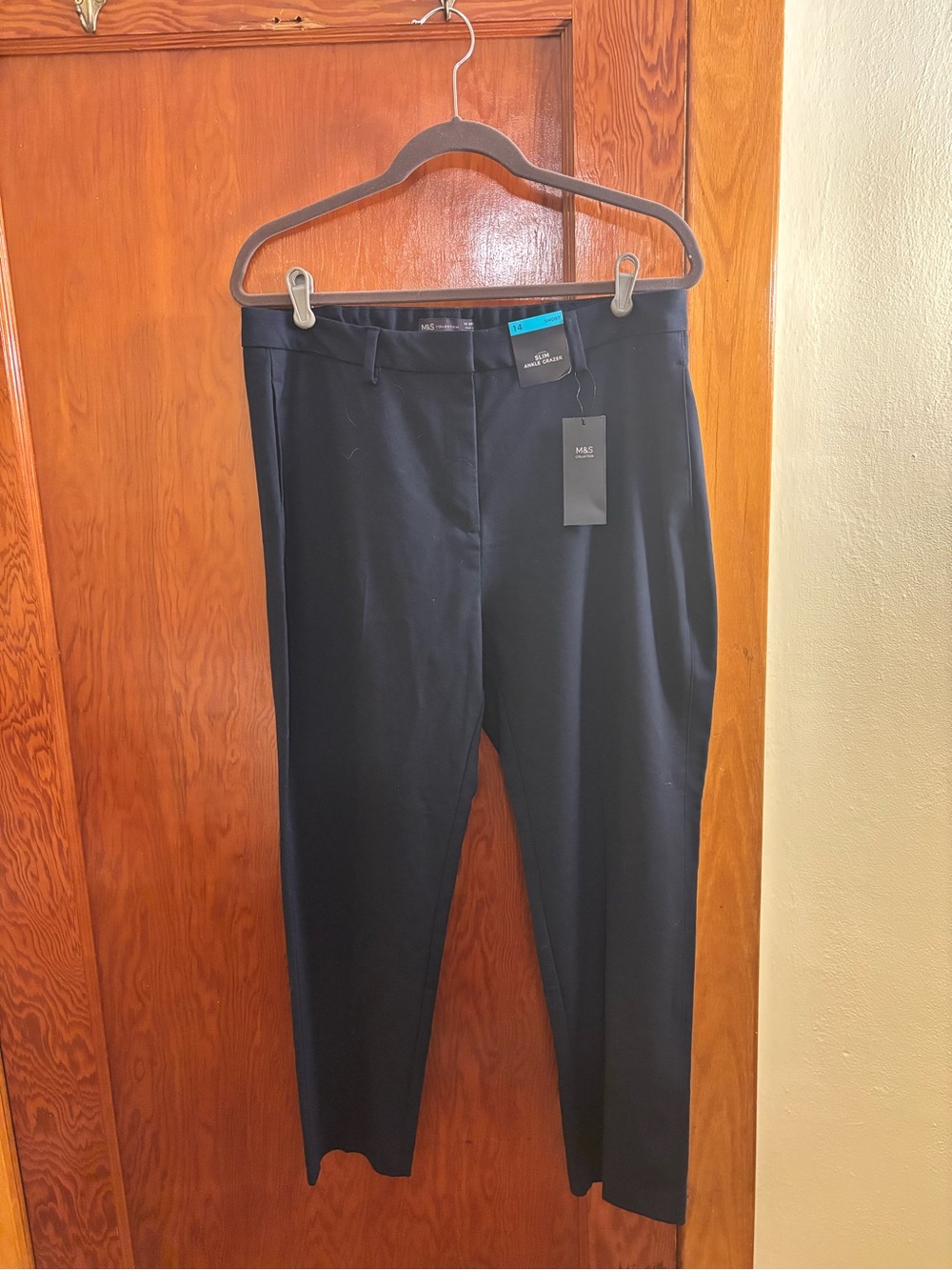 Women’s Navy Tailored Trousers